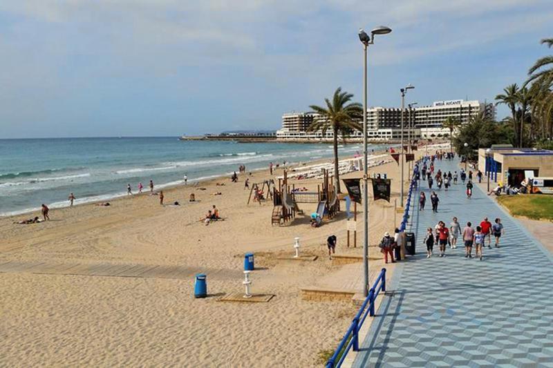 Alicante Beach Sea Appart Eksteriør bilde